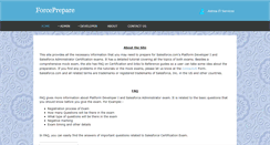 Desktop Screenshot of forceprepare.com